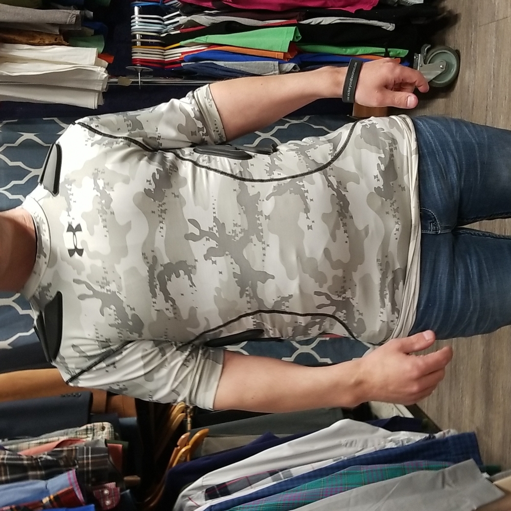 5-pad Heatgear compression shirt